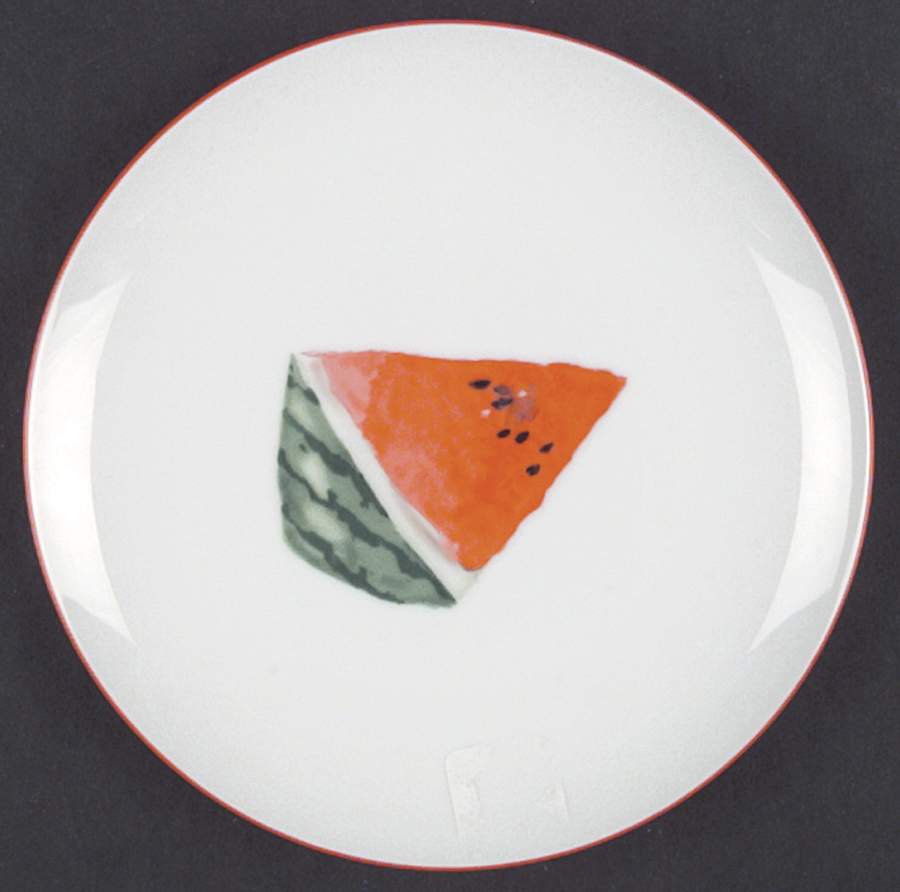 Watermelon Salad Plate by Fitz & Floyd-1