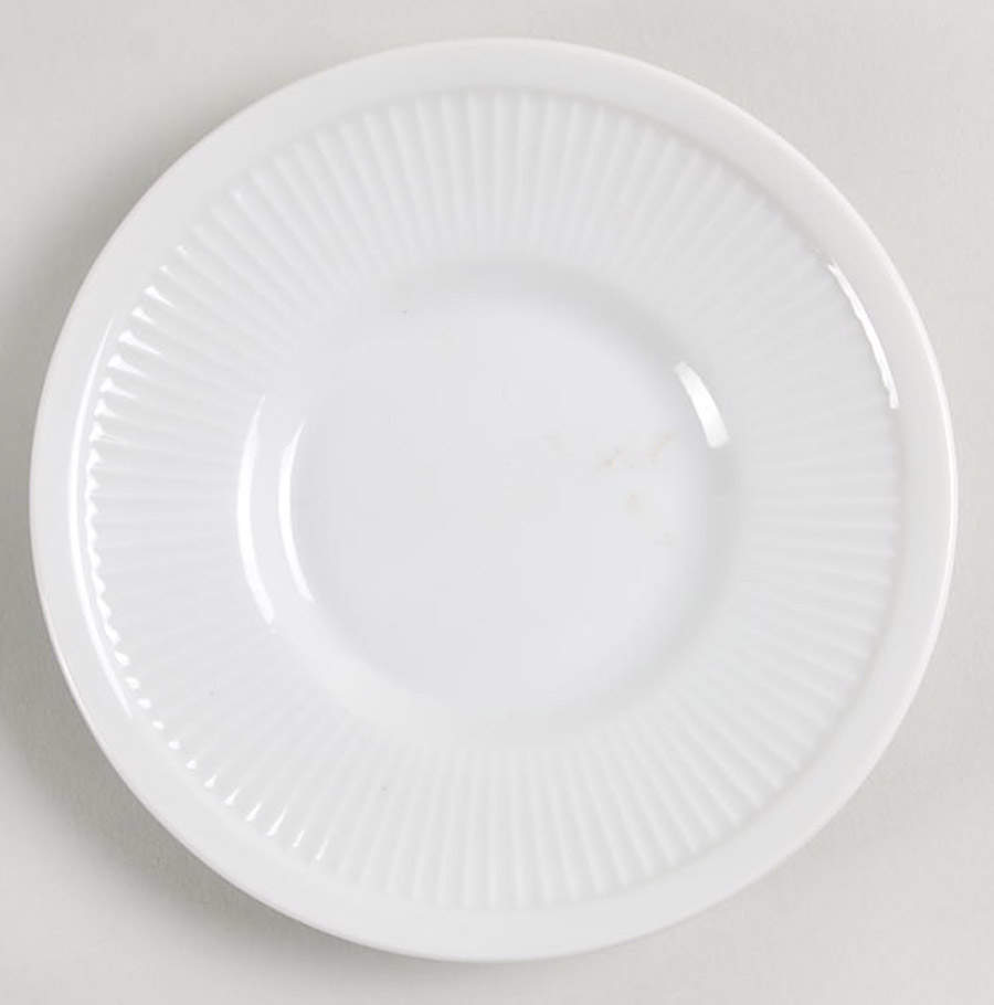 White Classic Saucer for Demitasse Cup by Fitz & Floyd-1