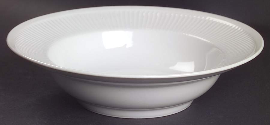 White Classic Rim Soup Bowl by Fitz & Floyd-1