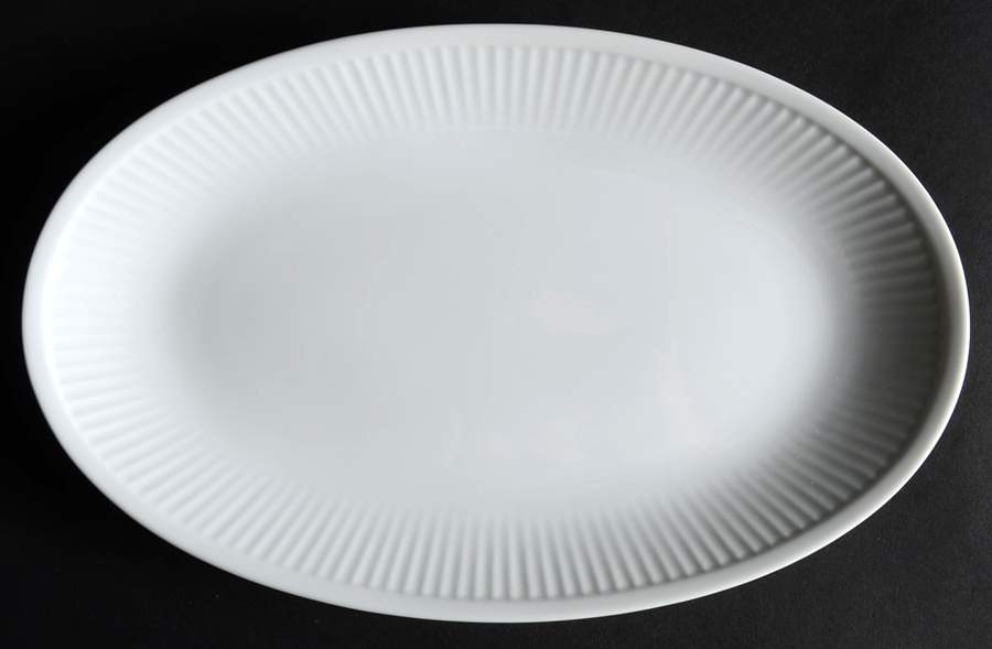 White Classic Relish/Gravy Underplate by Fitz & Floyd-1