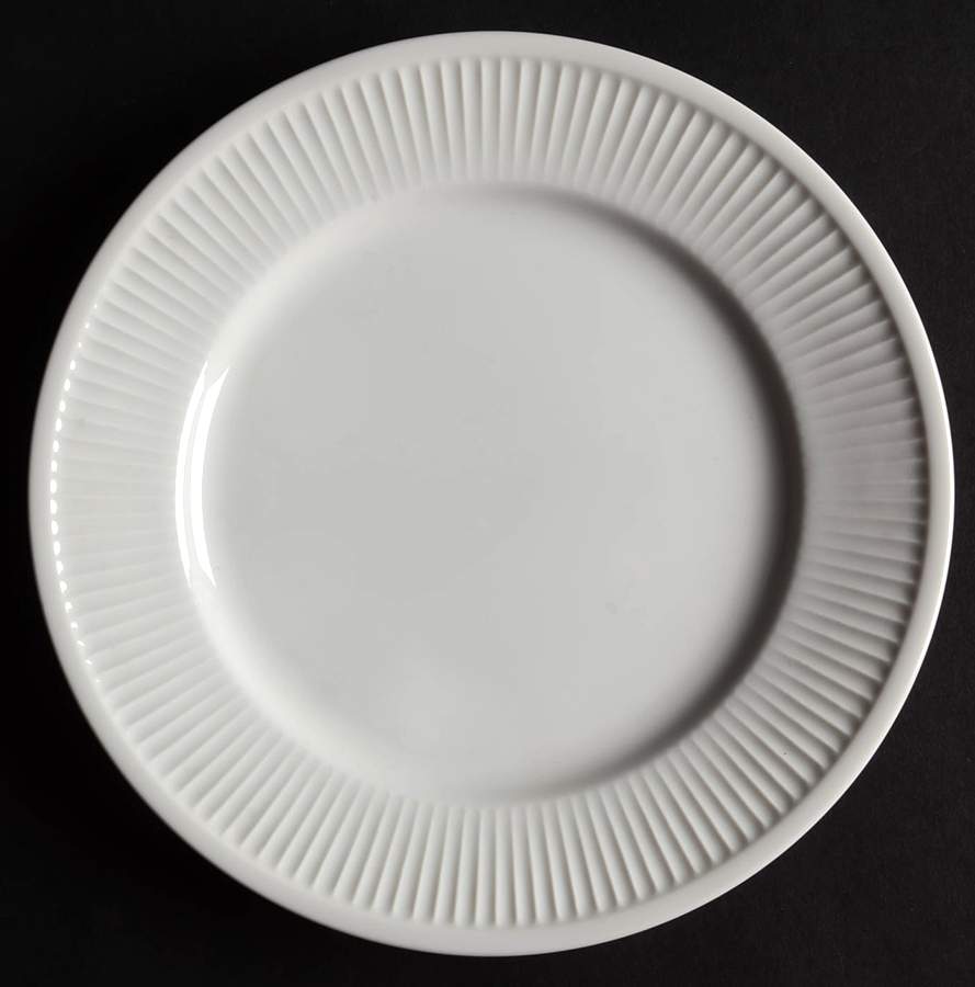 White Classic Salad Plate by Fitz & Floyd-1