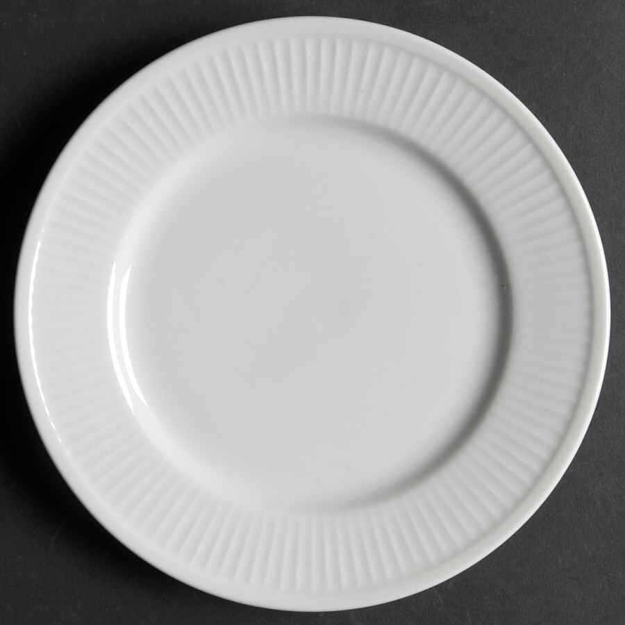 White Classic Bread & Butter Plate by Fitz & Floyd-1