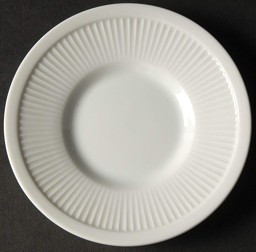 White Classic Underplate for (3 Pc) Pot de Creme by Fitz & Floyd-1