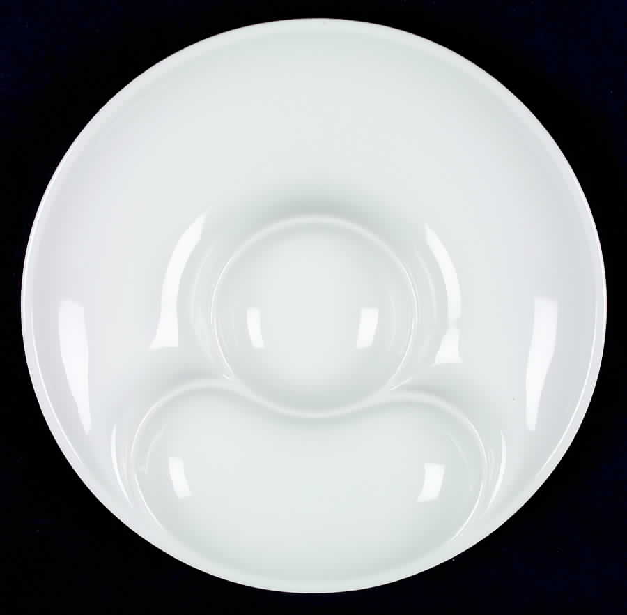 White Shoulders Artichoke Plate by Fitz & Floyd-1