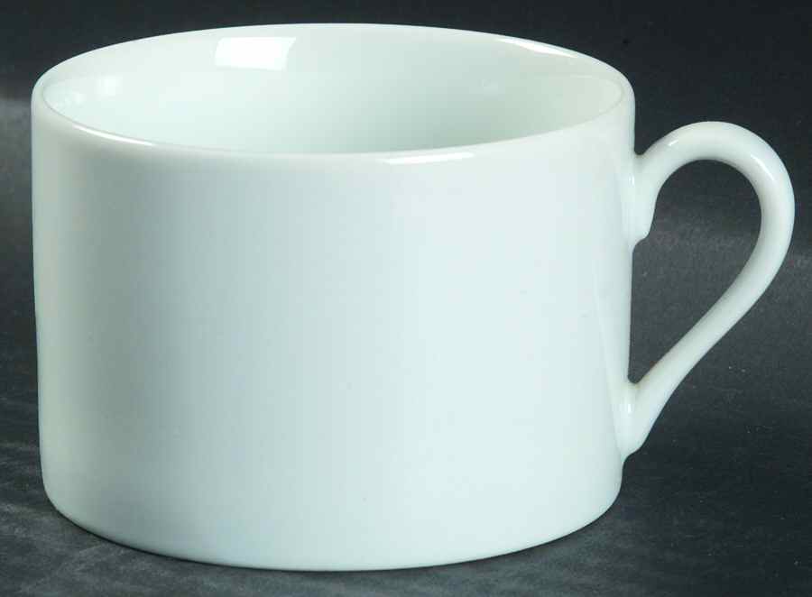 White Shoulders Flat Cup by Fitz & Floyd-1