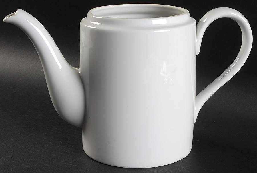 White Shoulders Coffee Pot No Lid by Fitz & Floyd-1