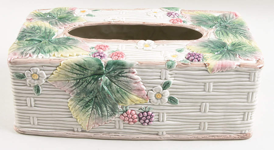 Wild Berries Rectangular Tissue Box Cover by Fitz & Floyd-1