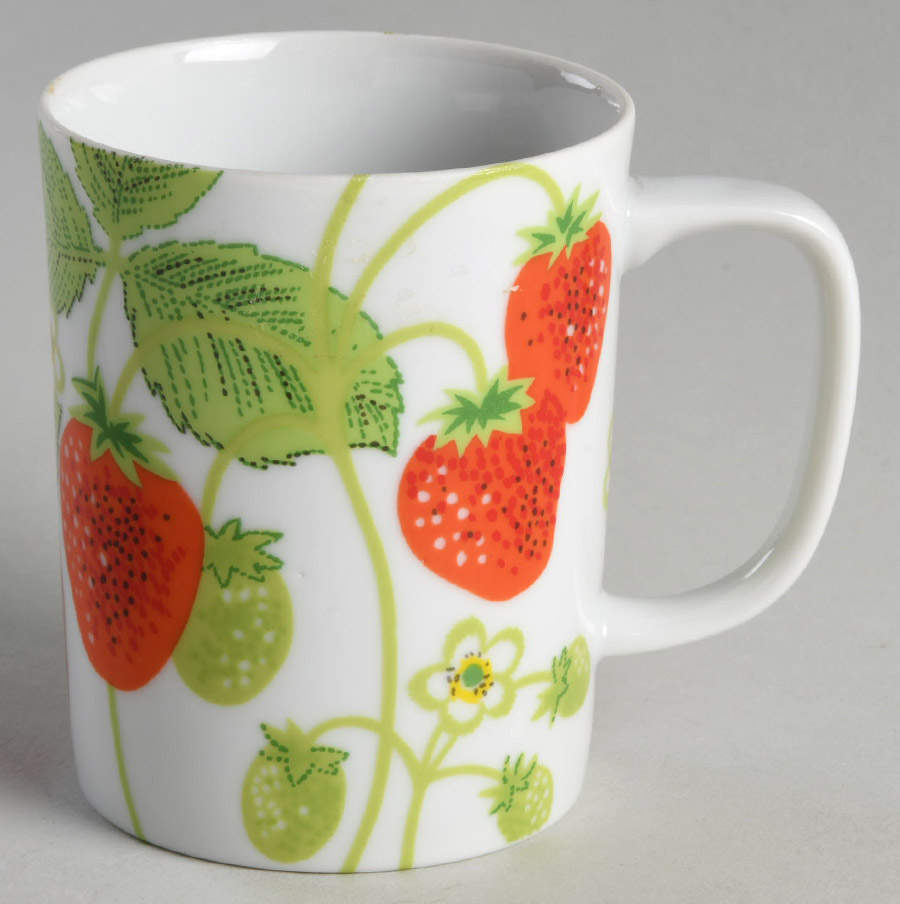 Wild Strawberry Mug by Fitz & Floyd-1