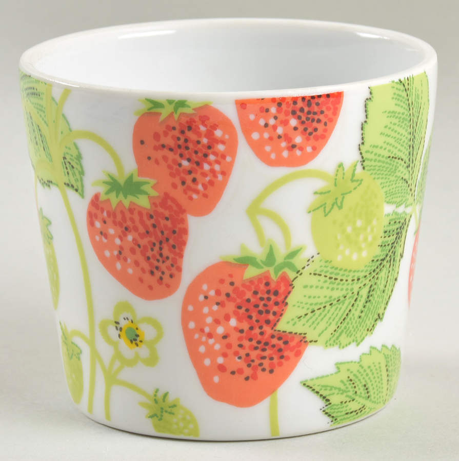 Wild Strawberry 3" Flower Pot No Underplate by Fitz & Floyd-1