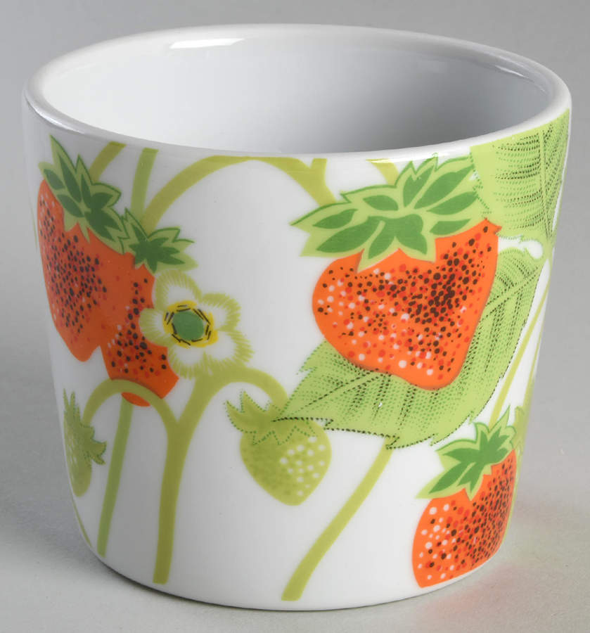 Wild Strawberry 6" Flower Pot No Underplate by Fitz & Floyd-1