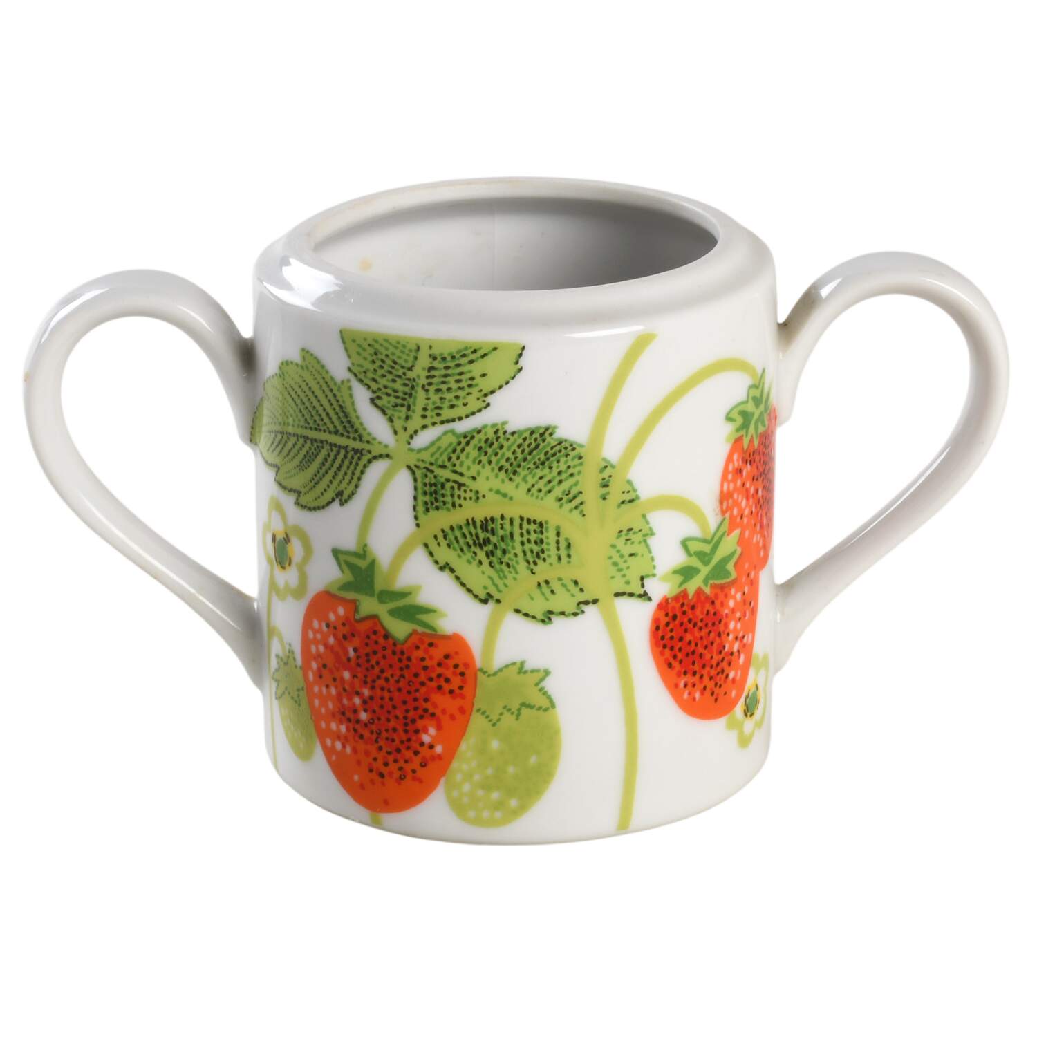 Wild Strawberry Sugar Bowl No Lid by Fitz & Floyd-1