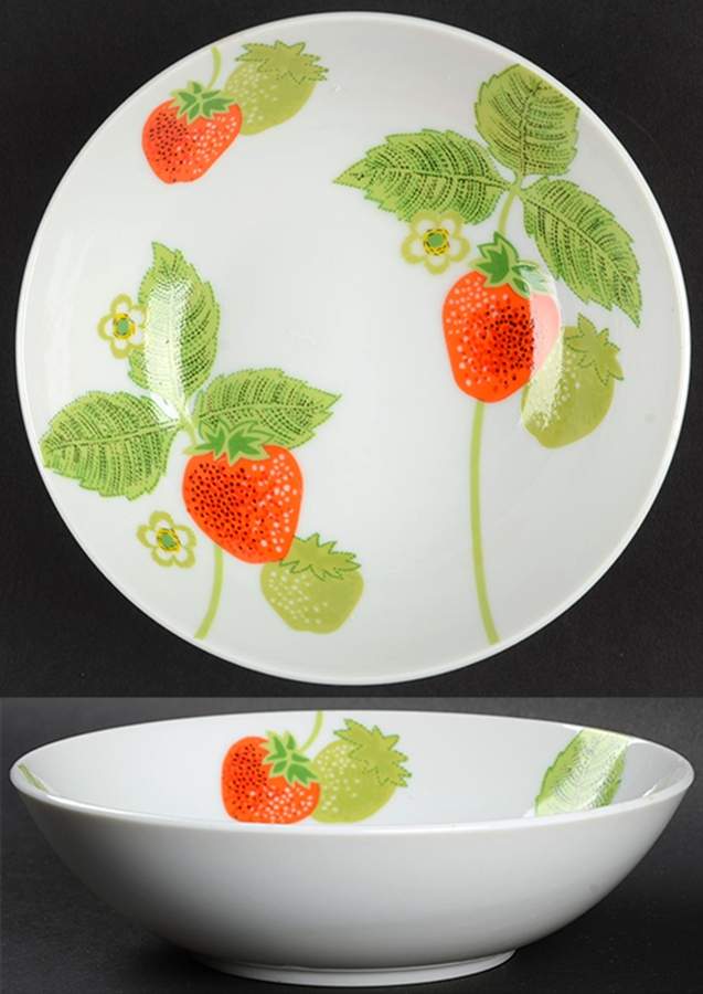 Wild Strawberry Coupe Cereal Bowl by Fitz & Floyd-1