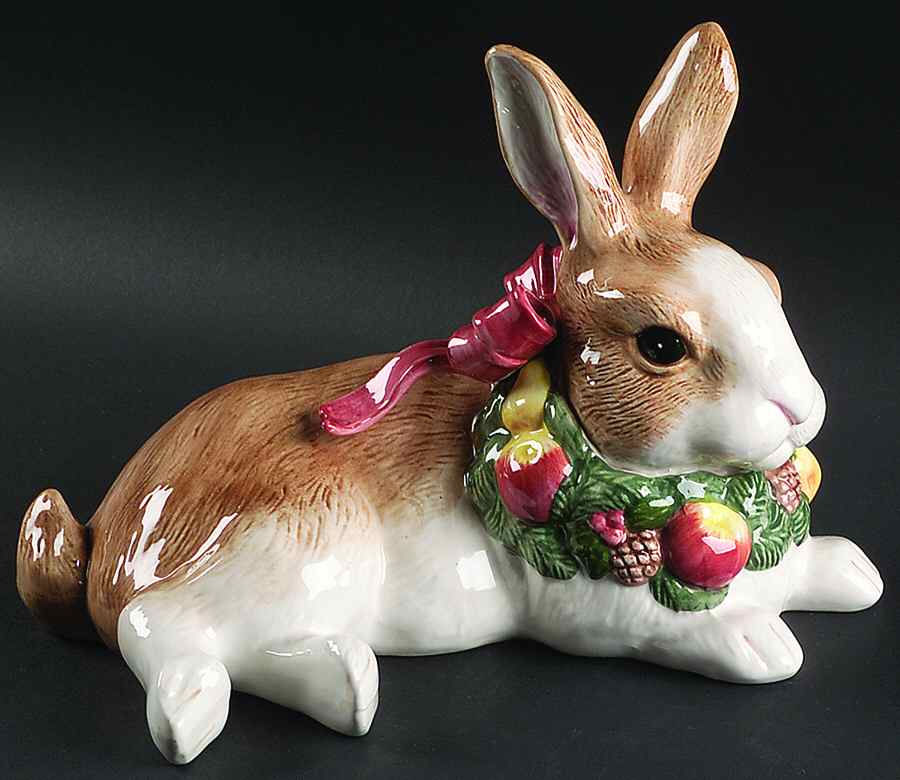 Woodland Santa Figurine by Fitz & Floyd-1