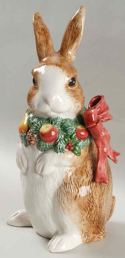 Woodland Santa Figurine by Fitz & Floyd-1
