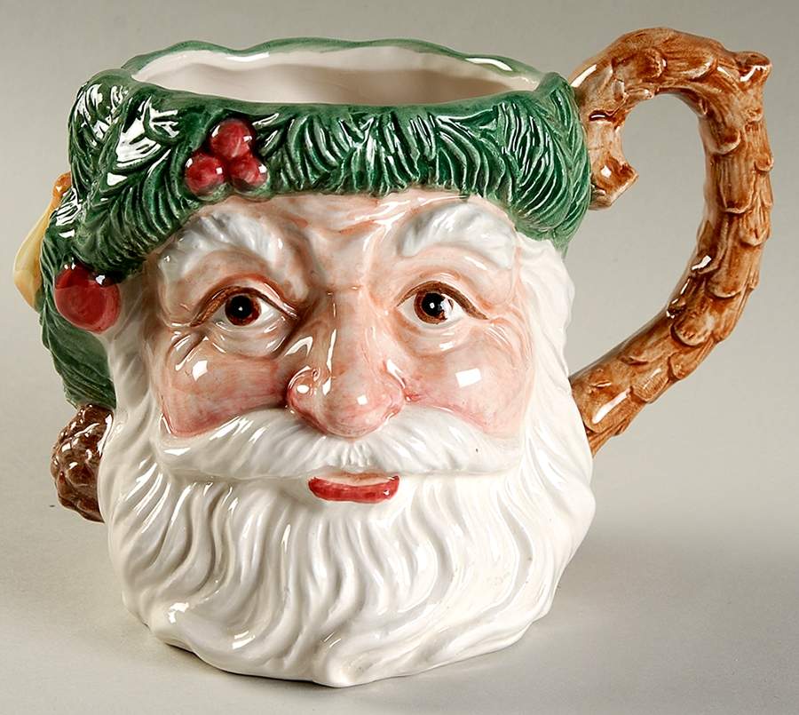 Woodland Santa Mug by Fitz & Floyd-1