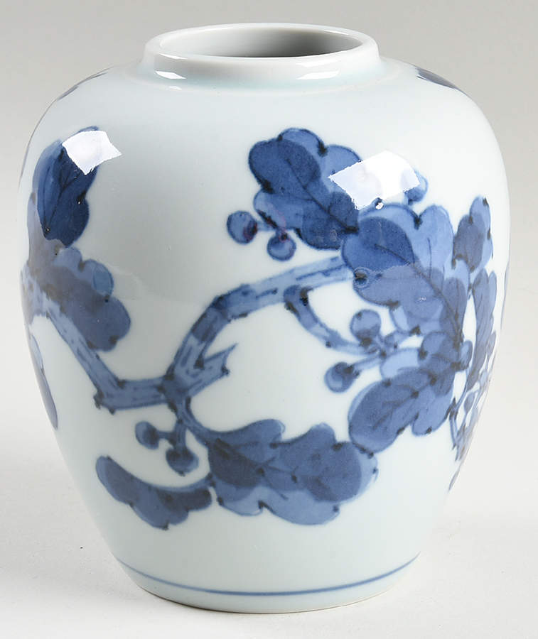 Yamadori Medium Ginger Jar No Lid by Fitz & Floyd-1