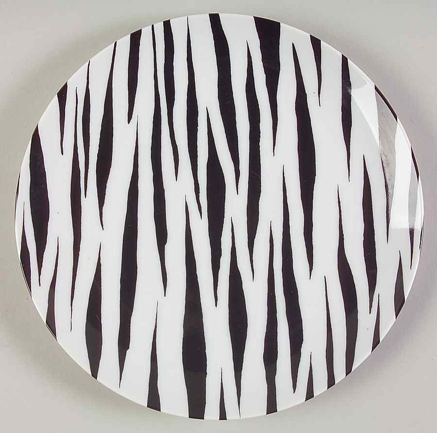 Zebra Blanc Salad Plate by Fitz & Floyd-1
