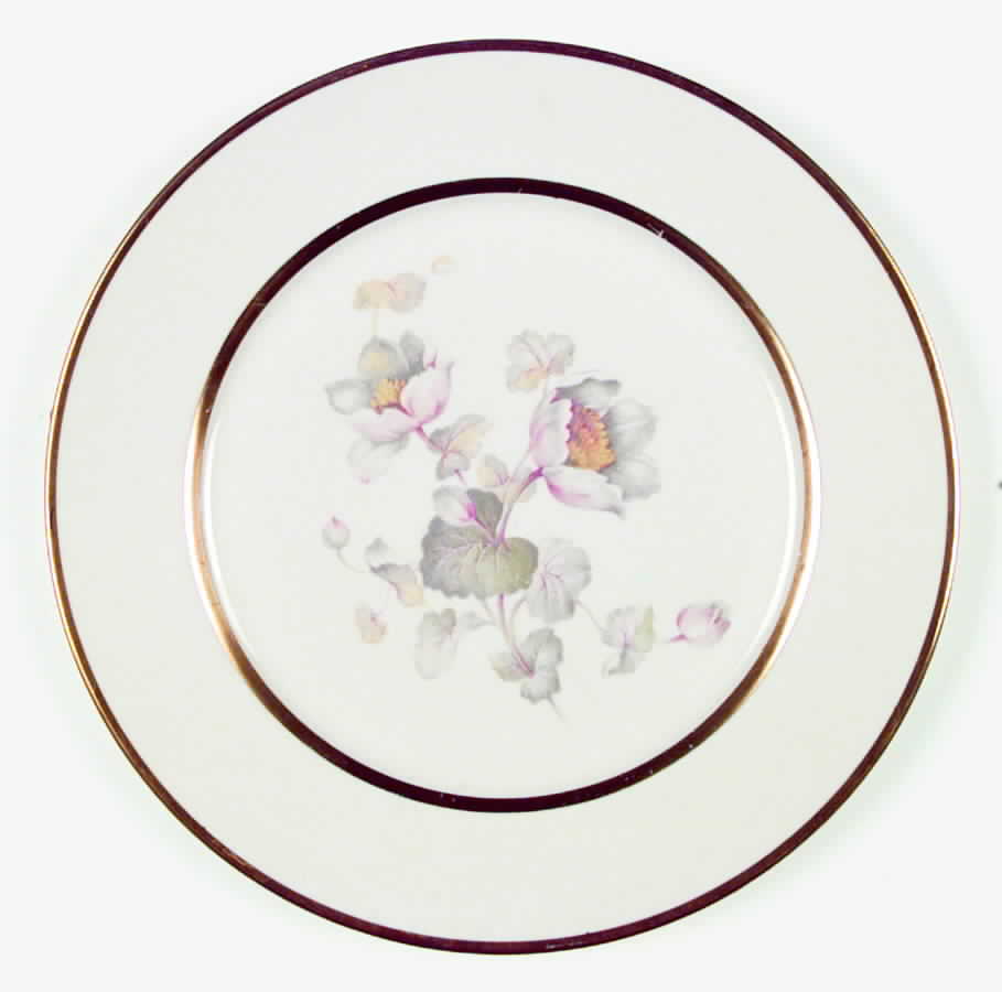 Anemone No Color Band Service Plate (Charger) by Flintridge-1