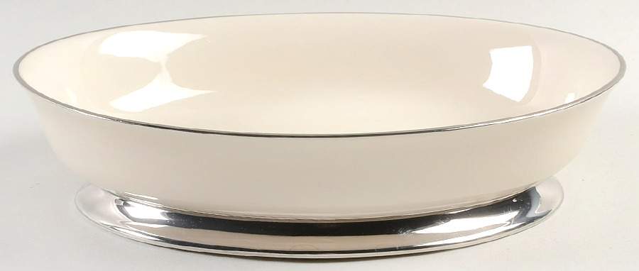 Bellmere (Rim & Coupe) 9" Oval Vegetable Bowl by Flintridge-1