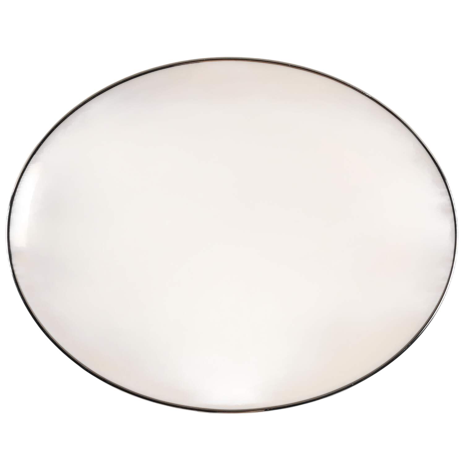 Bellmere (Rim & Coupe) 15" Oval Serving Platter by Flintridge-1