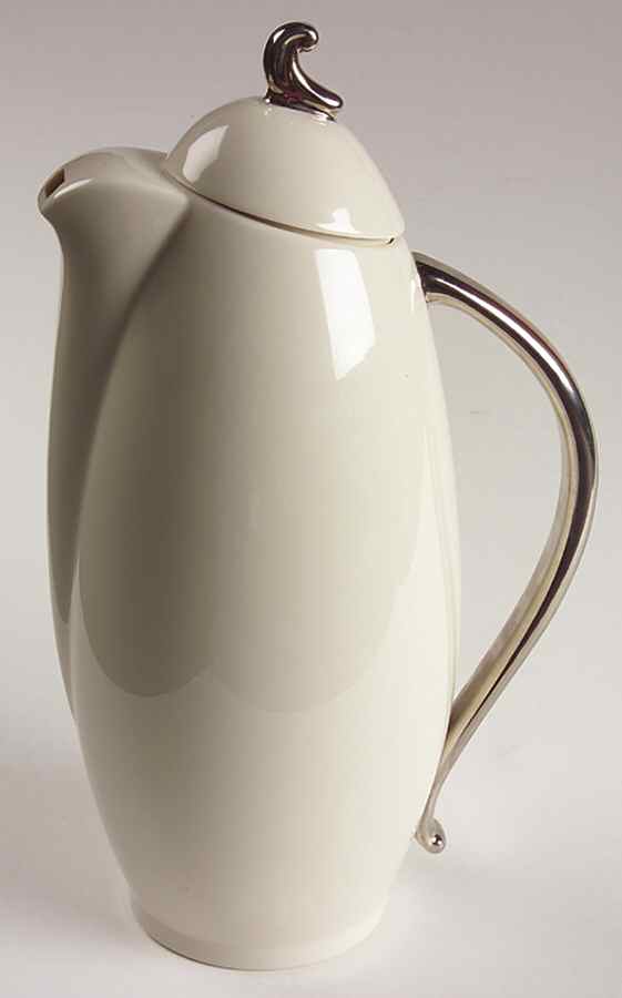 Bellmere (Rim & Coupe) Coffee Pot & Lid by Flintridge-1