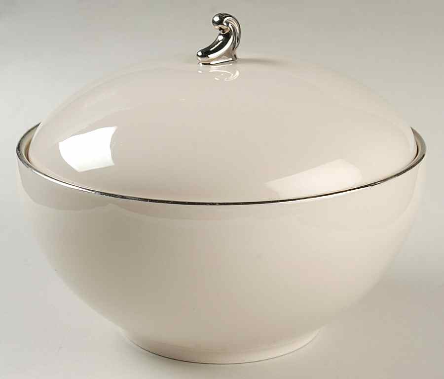 Bellmere (Rim & Coupe) Round Covered Vegetable by Flintridge-1