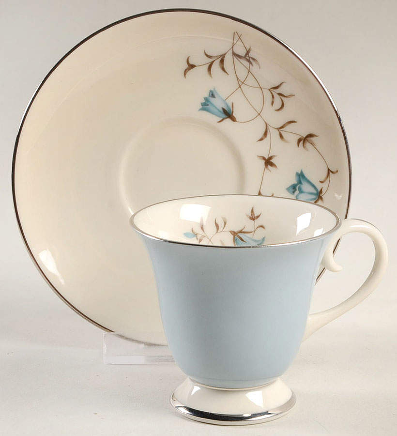 Belnor Footed Demitasse Cup & Saucer Set by Flintridge-1