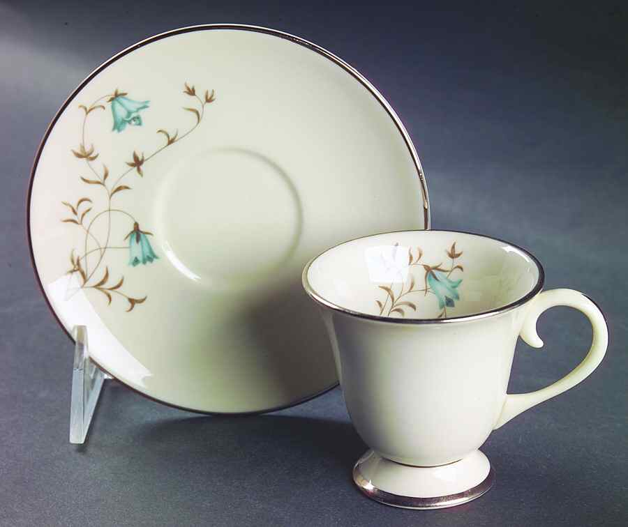 Belnor Footed Demitasse Cup & Saucer Set by Flintridge-1
