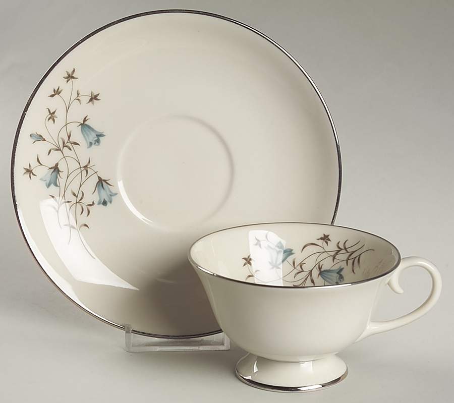 Belnor Footed Cup & Saucer Set by Flintridge-1