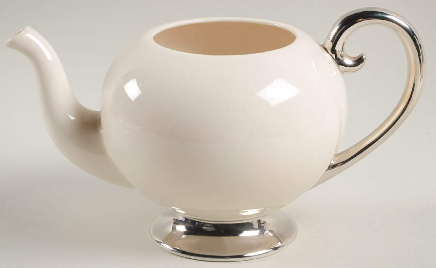 Bellmere (Rim & Coupe) Teapot No Lid by Flintridge-1