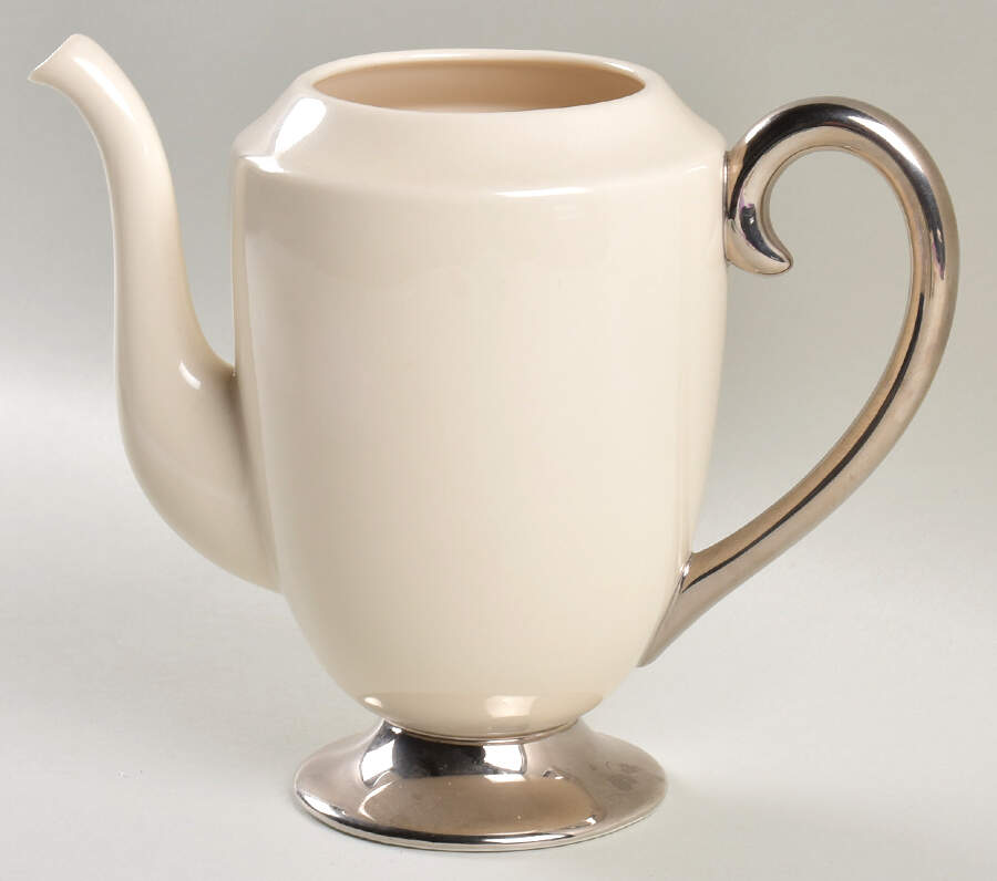 Bellmere (Rim & Coupe) Coffee Pot No Lid by Flintridge-1