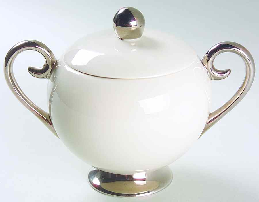 Bellmere (Rim & Coupe) Sugar Bowl & Lid by Flintridge-1
