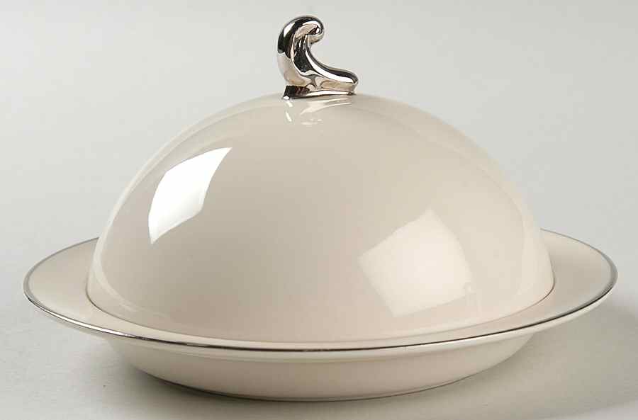 Bellmere (Rim & Coupe) Round Covered Butter by Flintridge-1