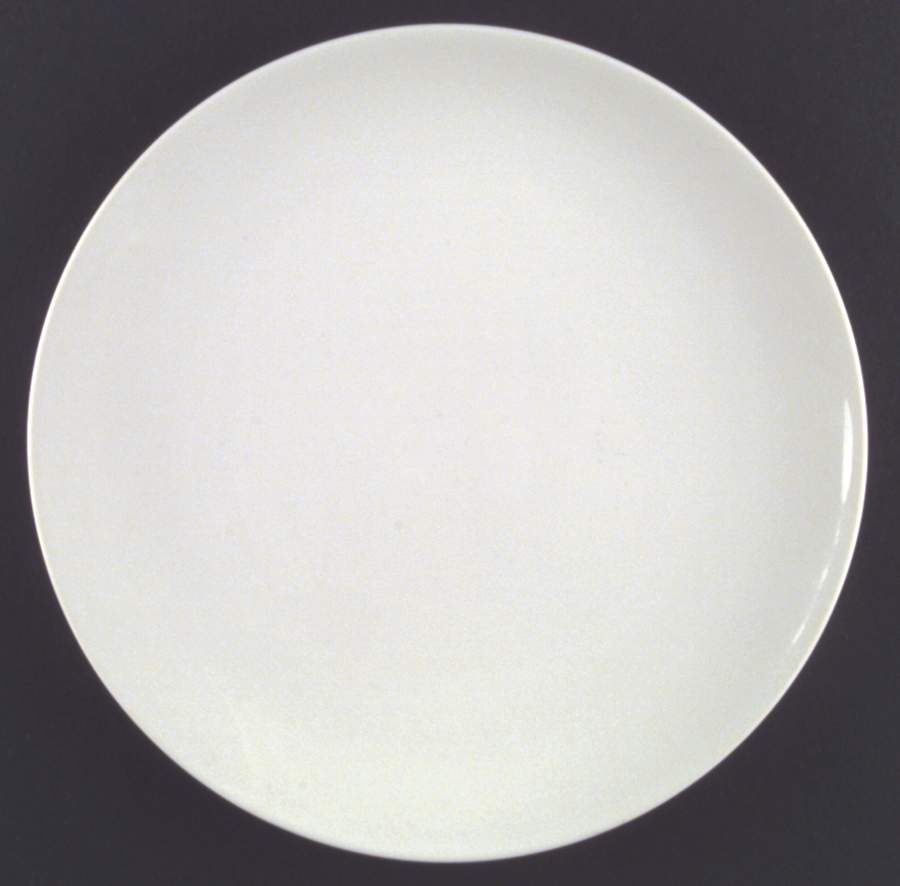 Bon Lite White Coupe Dinner Plate by Flintridge-1