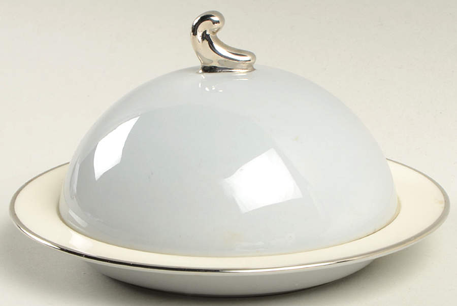 Brookmere Round Covered Butter by Flintridge-1