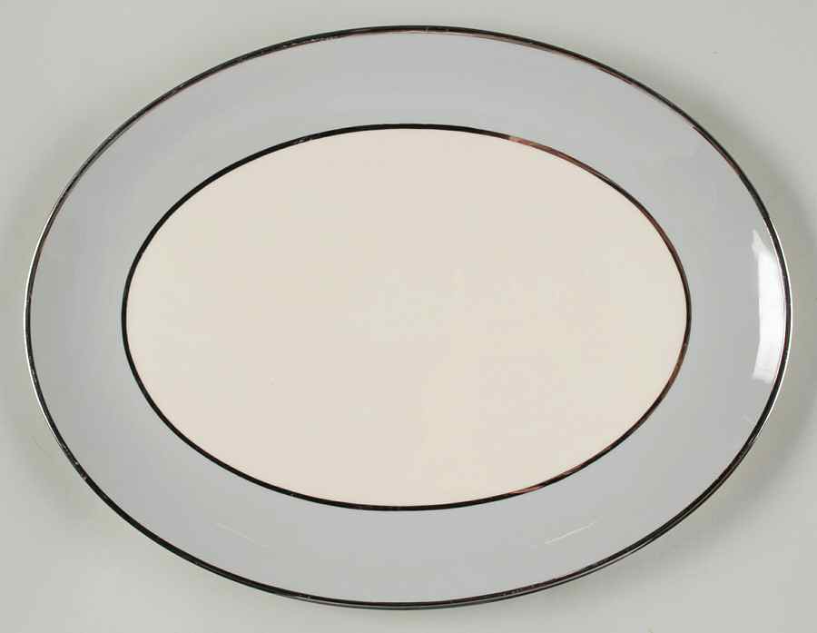 Brookmere 14" Oval Serving Platter by Flintridge-1