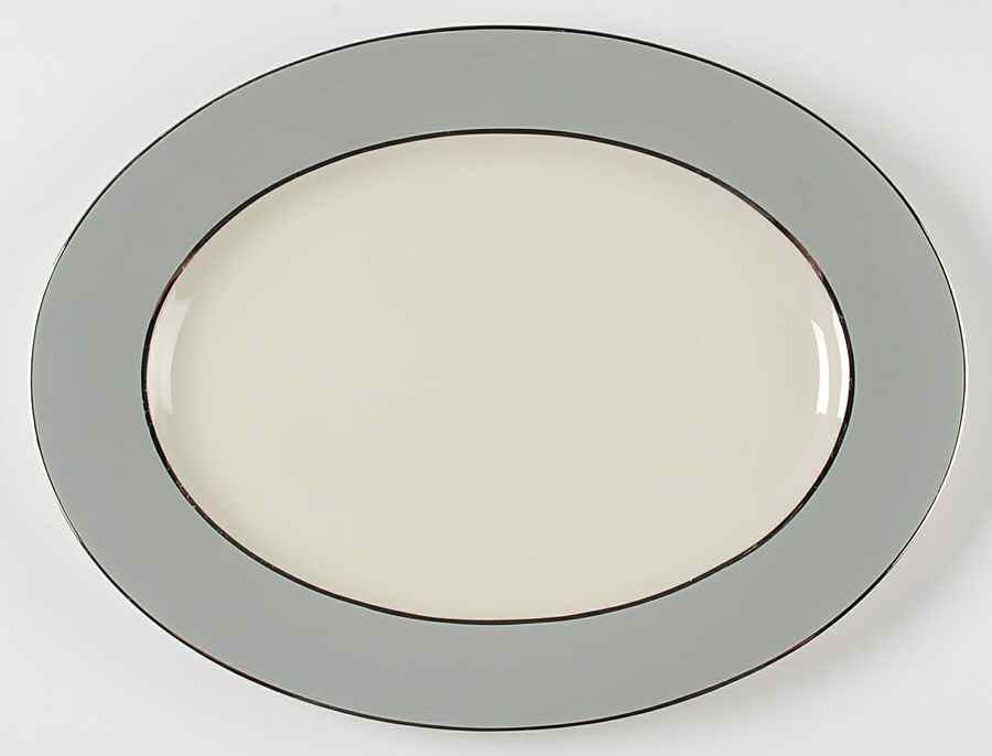 Brookmere 15" Oval Serving Platter by Flintridge-1