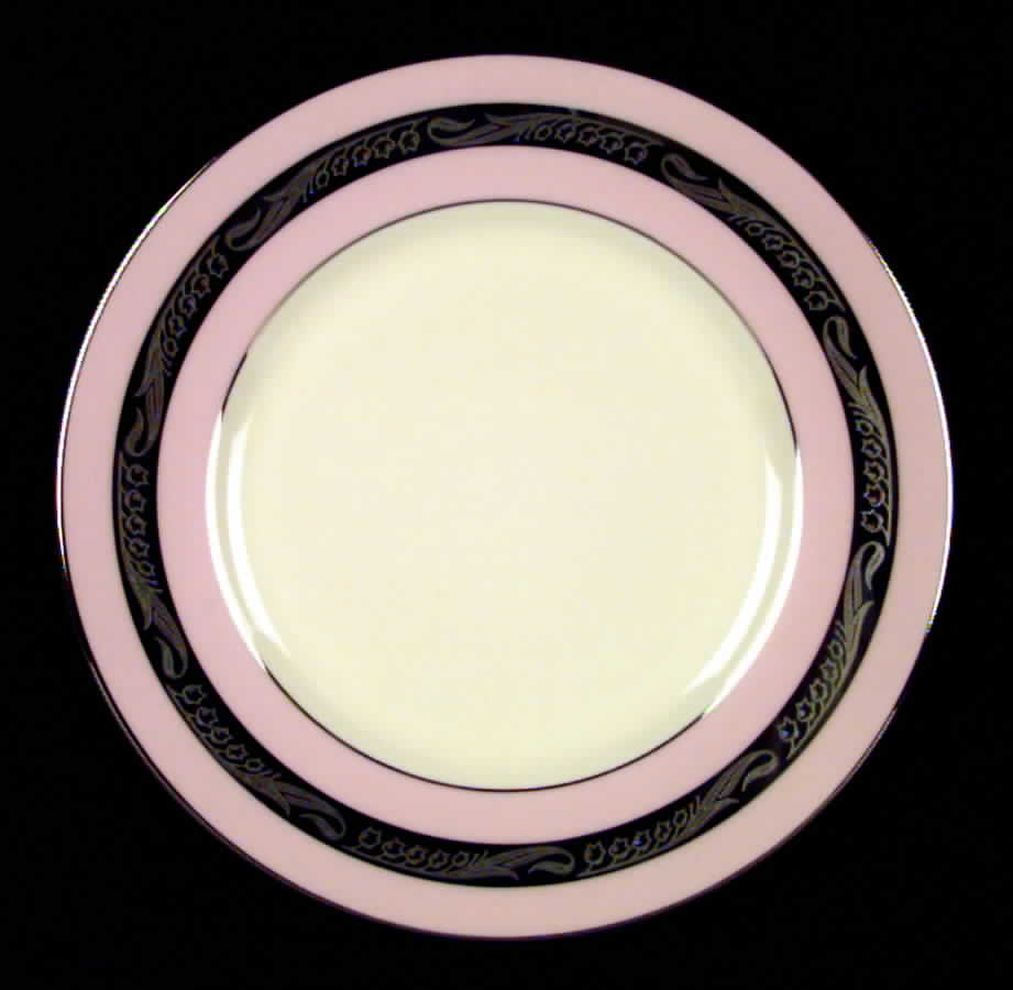 Bridal Wreath-Pink Salad Plate by Flintridge-1