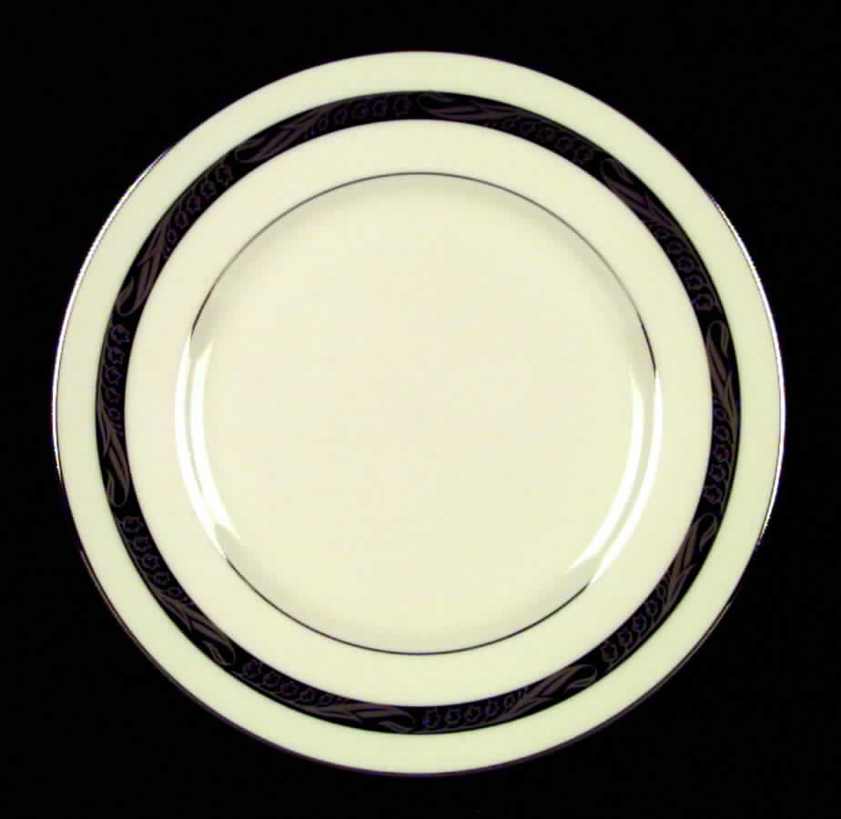 Bridal Wreath No Color Band Salad Plate by Flintridge-1