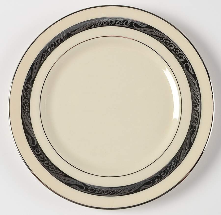 Bridal Wreath No Color Band Bread & Butter Plate by Flintridge-1
