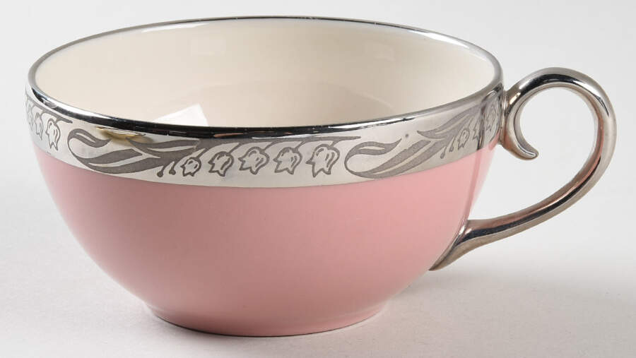 Bridal Wreath Rose Flat Cup by Flintridge-1