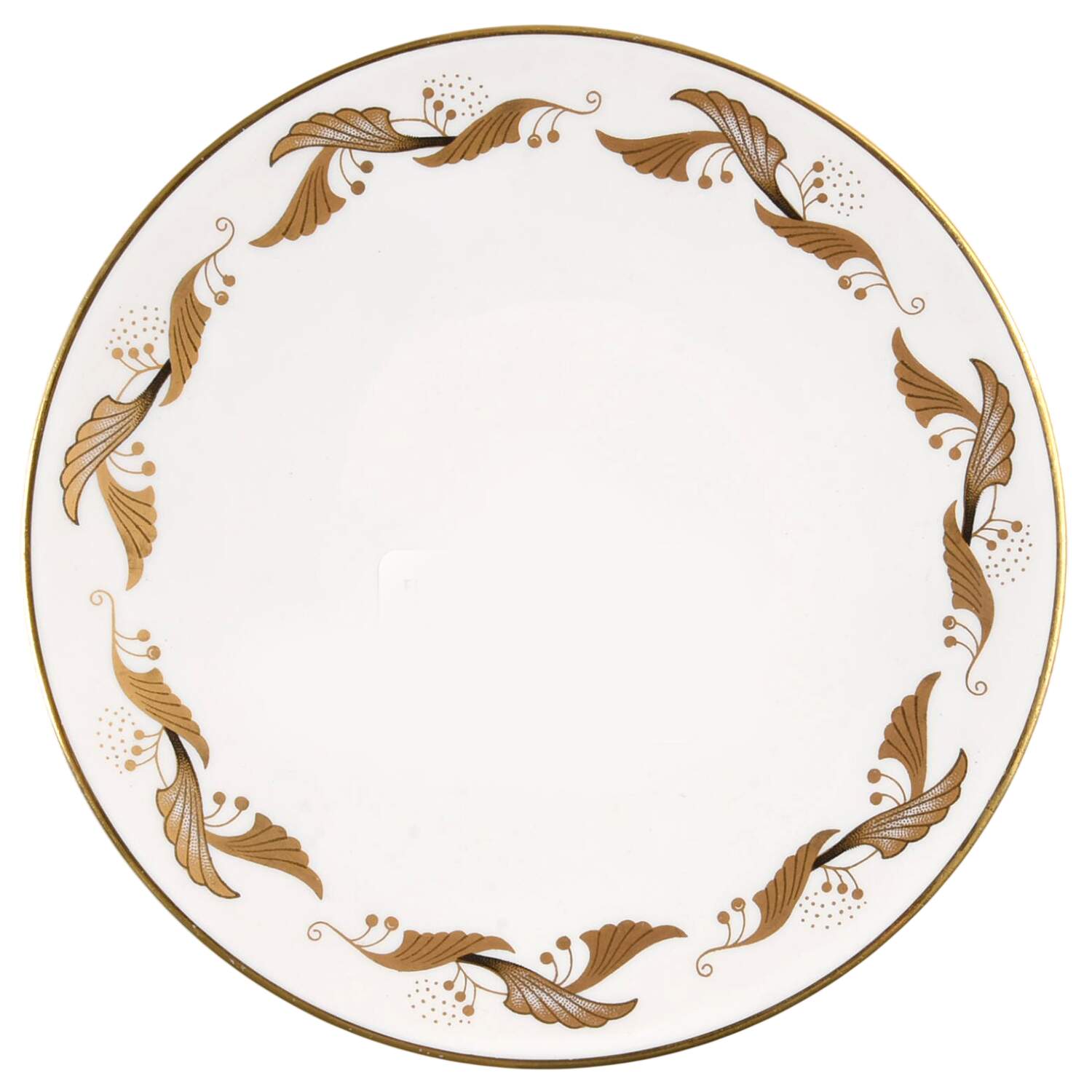 Cantata Gold Coupe Bread & Butter Plate by Flintridge-1