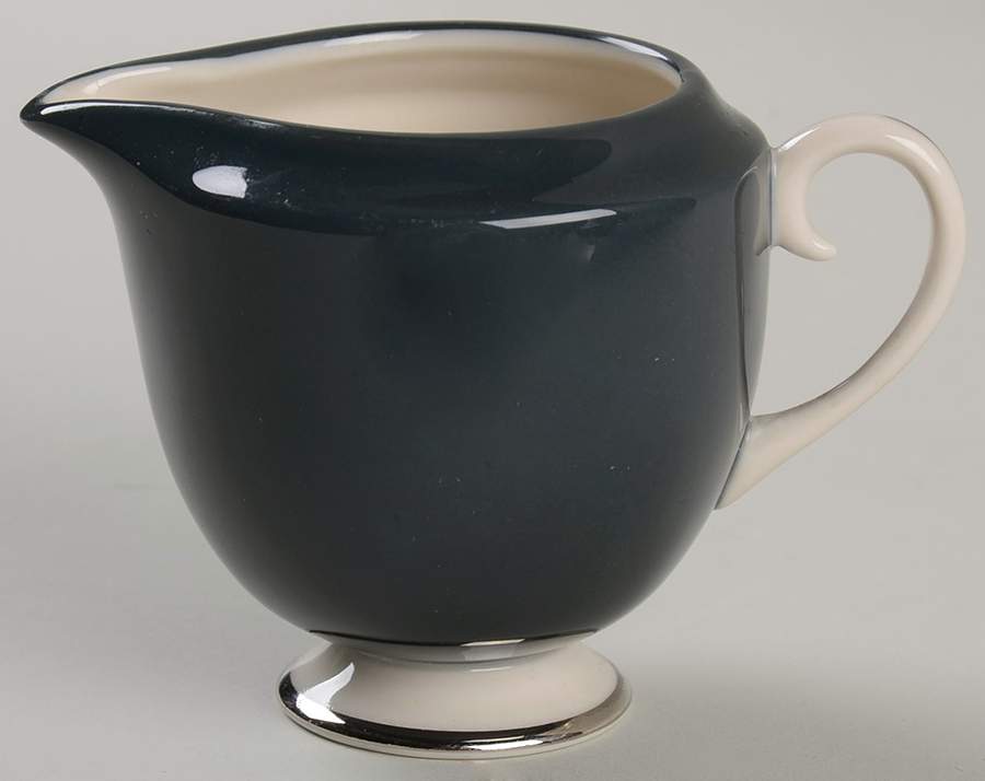 California Black Mini Creamer by Flintridge-1