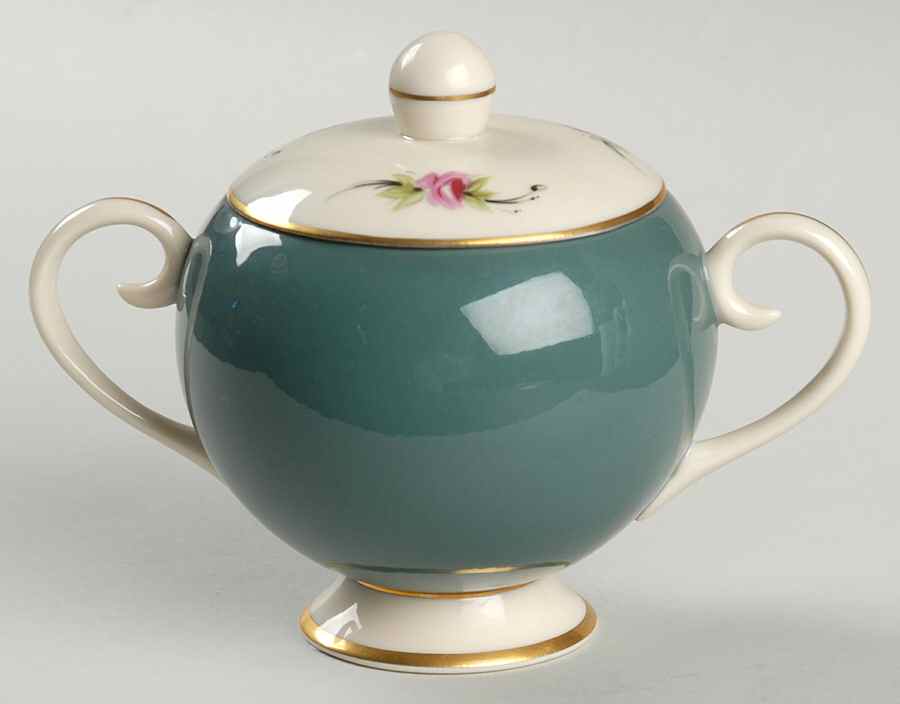 Carondale Sugar Bowl & Lid by Flintridge-1