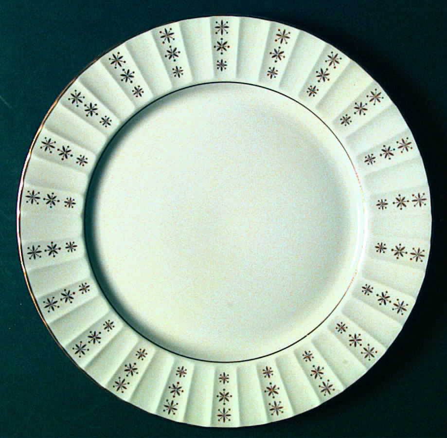 Carthay Gold (Gold) Dinner Plate by Flintridge-1