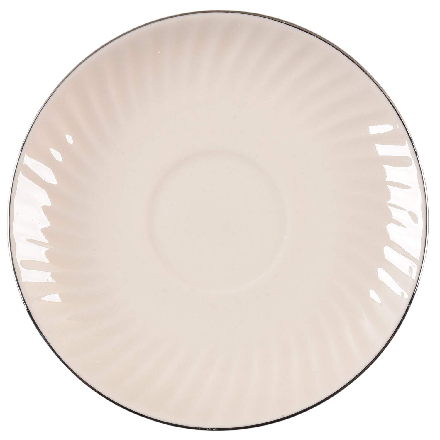 Cellino (Platinum) Saucer by Flintridge-1