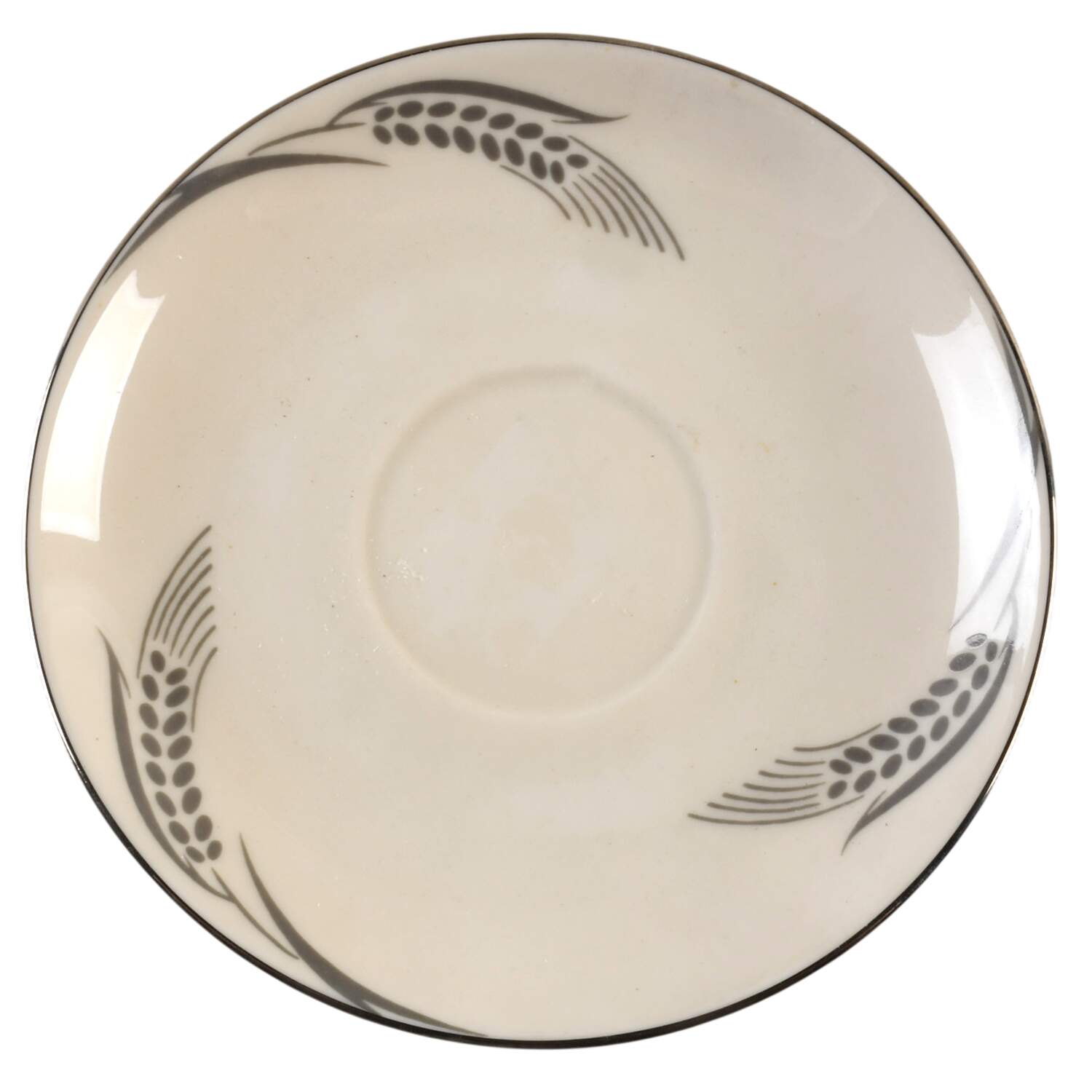 Chalice No Color Band (Platinum Trim) Saucer by Flintridge-1