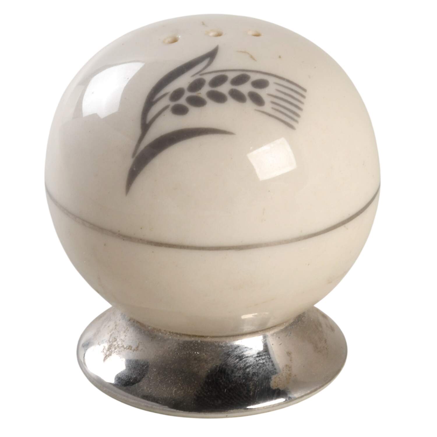 Chalice No Color Band (Platinum Trim) Pepper Shaker by Flintridge-1