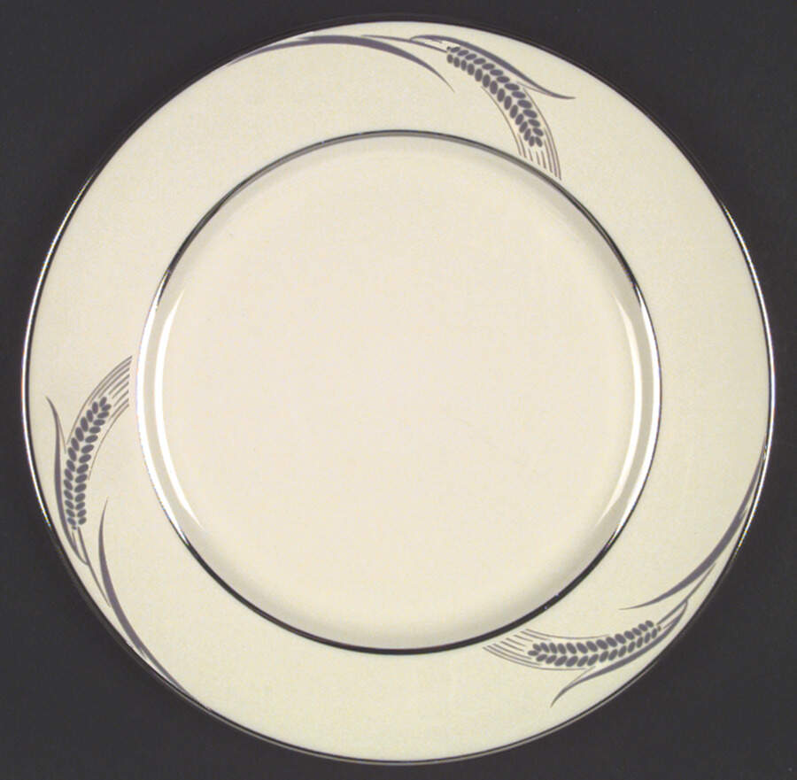 Chalice No Color Band (Platinum Trim) Dinner Plate by Flintridge-1