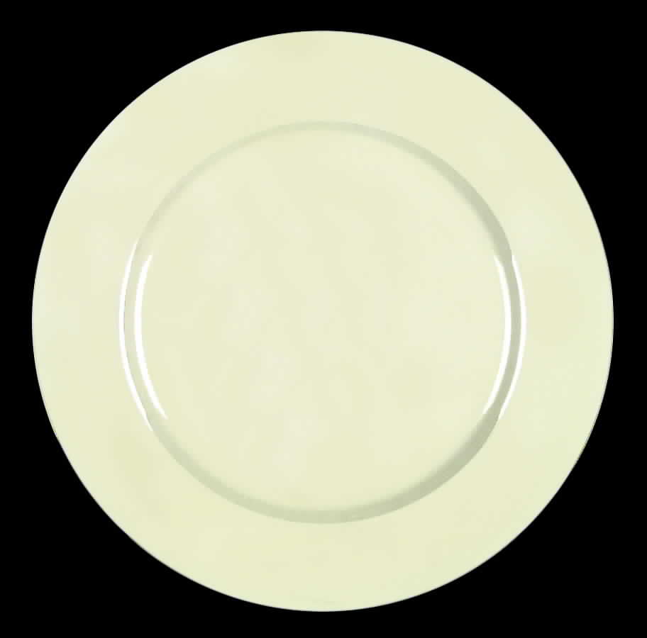 Classic Ivory Dinner Plate by Flintridge-1